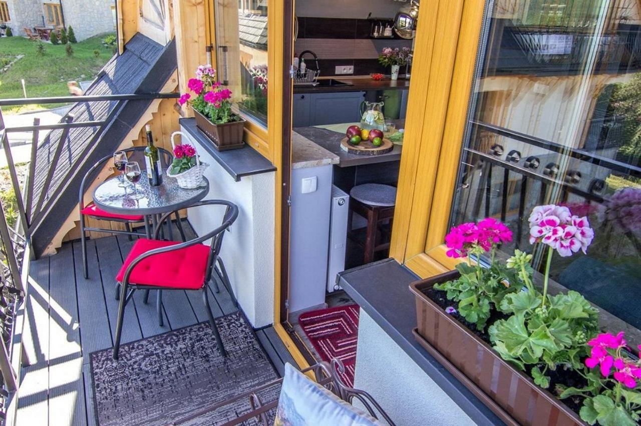 Apartament Podkowa Z Widokiem Na Giewont กอสเชียลิสกอ ภายนอก รูปภาพ